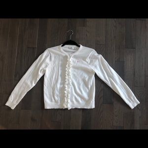 Like New Vineyard Vince’s Ruffle Cardigan